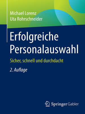 cover image of Erfolgreiche Personalauswahl